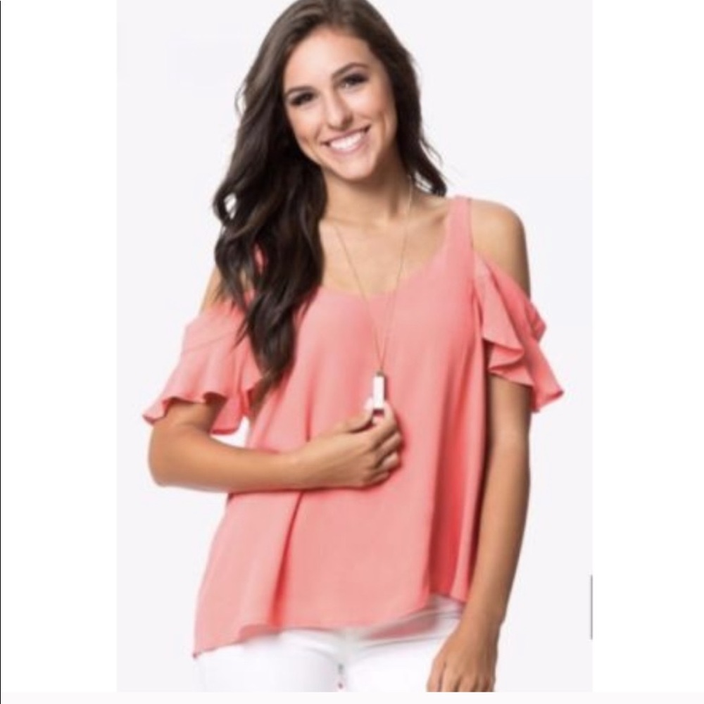 Sanctuary Annie Cold Shoulder Top